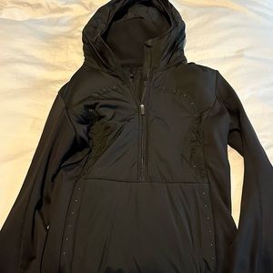 lululemon half zip cold weather reflective pullover size 6